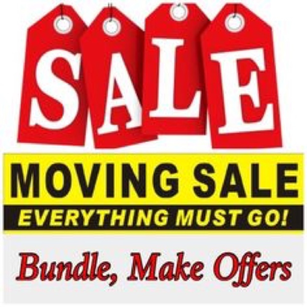 Moving sale!
